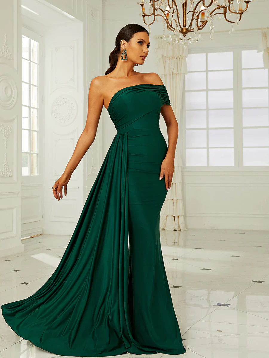 Chic Nocturne Grace Evening Dress – Full Length