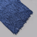 Polished Midnight Fringe Evening Dress – Flow Shot