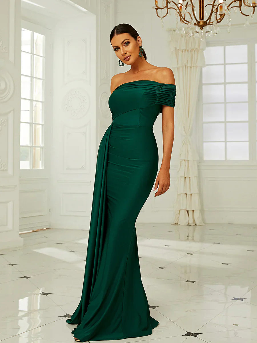 Chic Nocturne Grace Evening Dress – Close Up