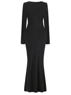 Stunning Quiet Geometry Evening Dress – Back View