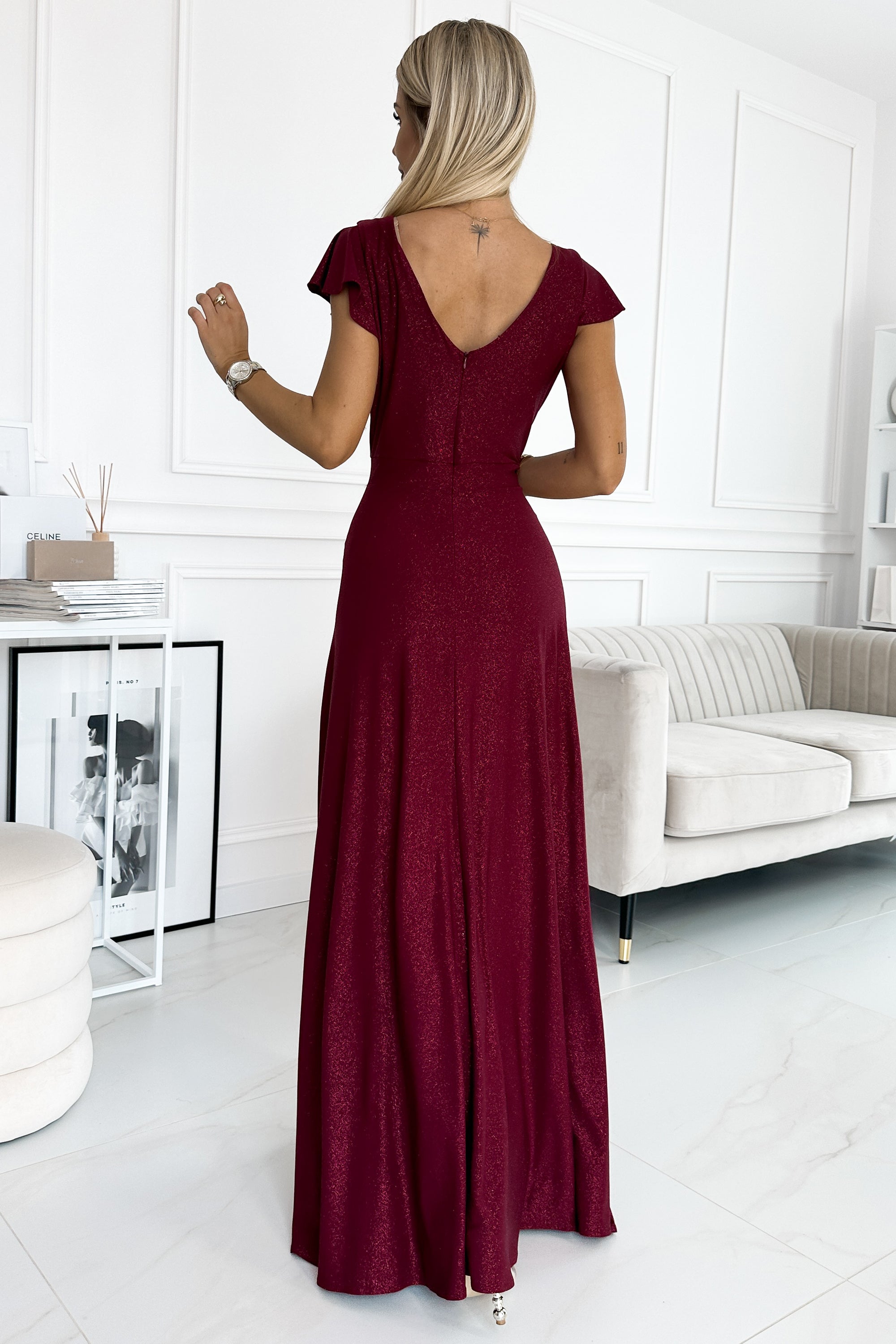 Exquisite Barcelona Nights Evening Dress – Full Length