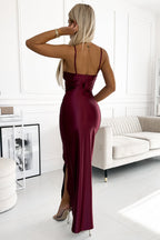 Captivating Manhattan Allure Evening Dress – Full Length