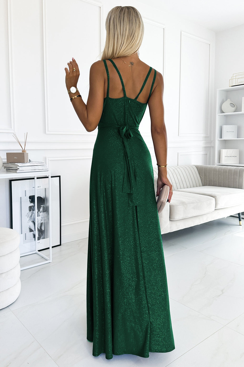 Polished Tokyo Mystique Evening Dress – Model View