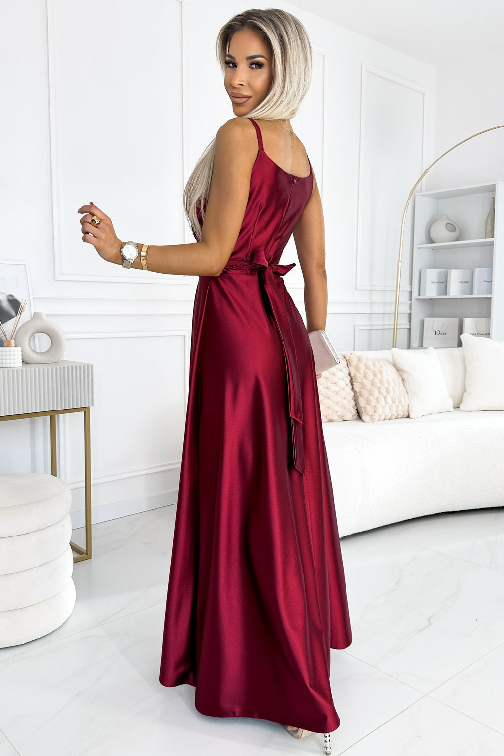 Alluring London Grace Evening Dress – Texture Detail
