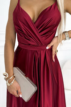 Alluring London Grace Evening Dress – Draped Look
