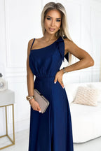 Stunning Lisbon Glow Evening Dress – Side View