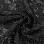 Enchanting Noir Decadence Evening Dress – Studio View