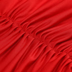 One-Shoulder Ruffle Cascade Bodycon Mini Dress - View 9
