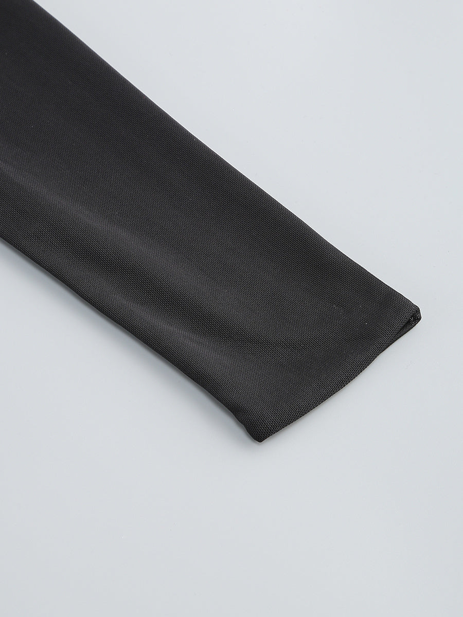 Stunning Quiet Geometry Evening Dress – Texture Detail