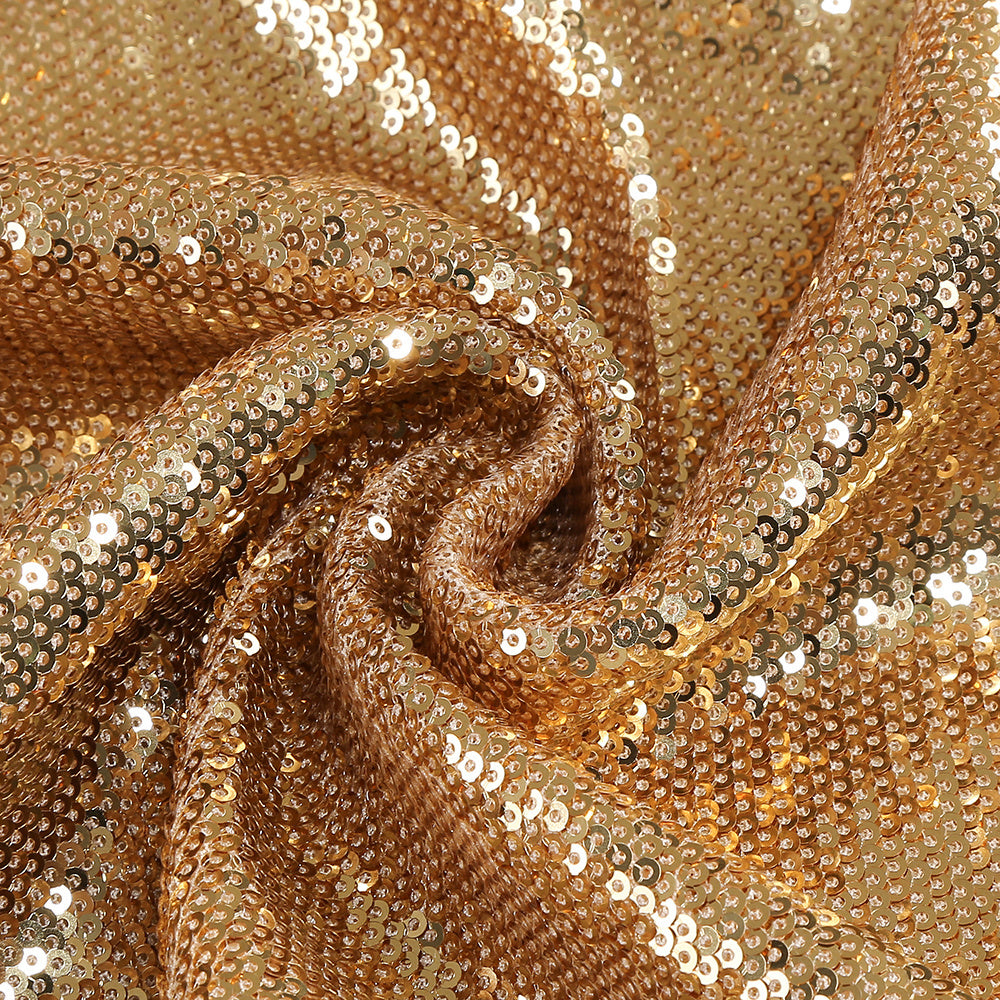 Alluring Gilded Ember Evening Dress – Front View