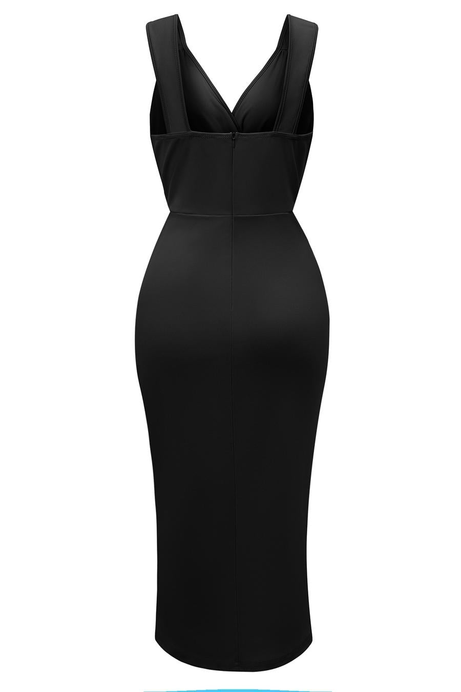 Radiant Sky Affair Evening Dress – Side View