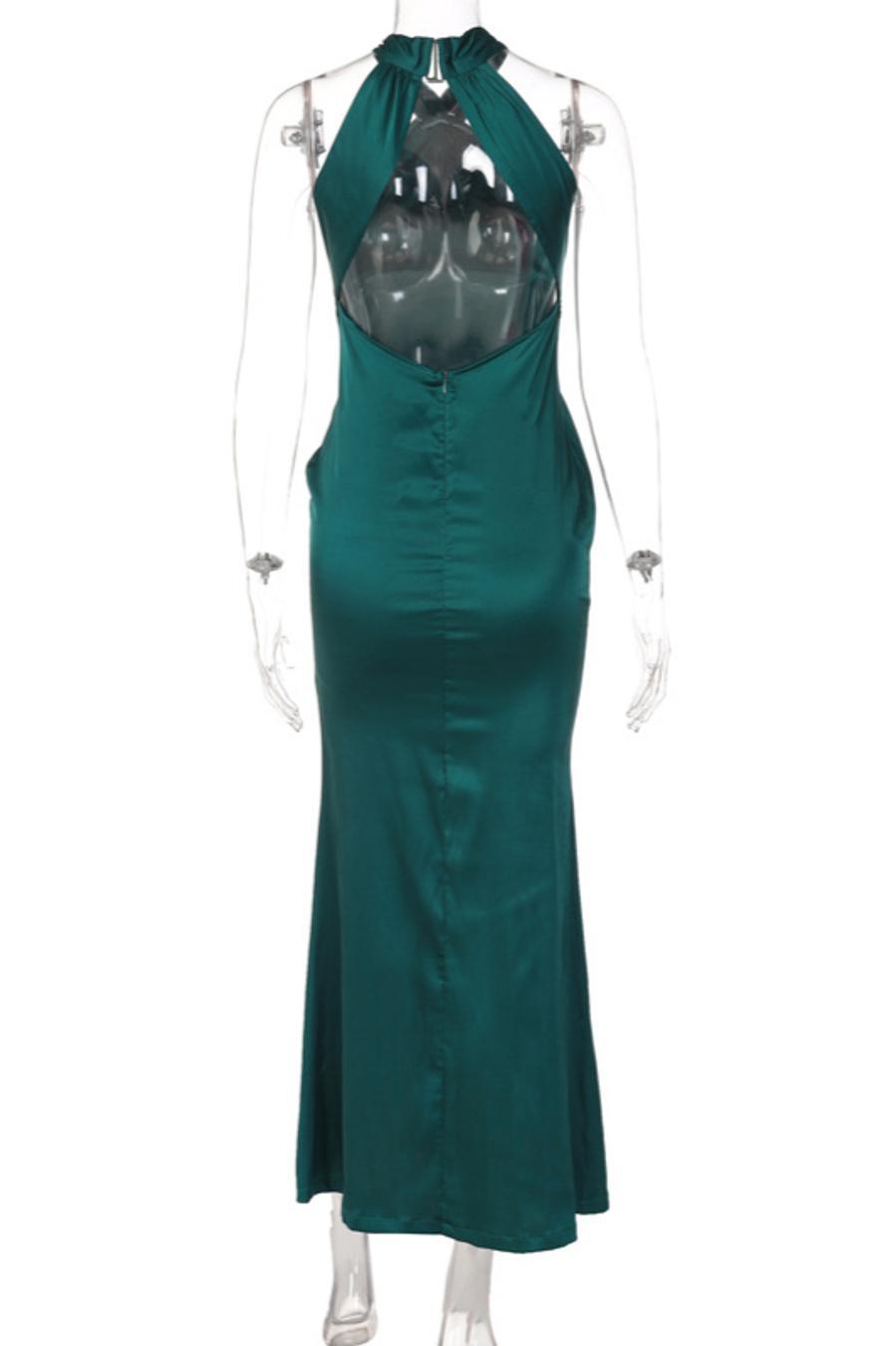 Classic Moonlit Siren Evening Dress – Close Up