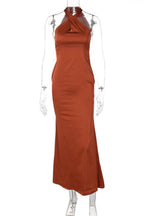 Classic Moonlit Siren Evening Dress – Model View
