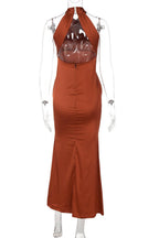 Classic Moonlit Siren Evening Dress – Worn View