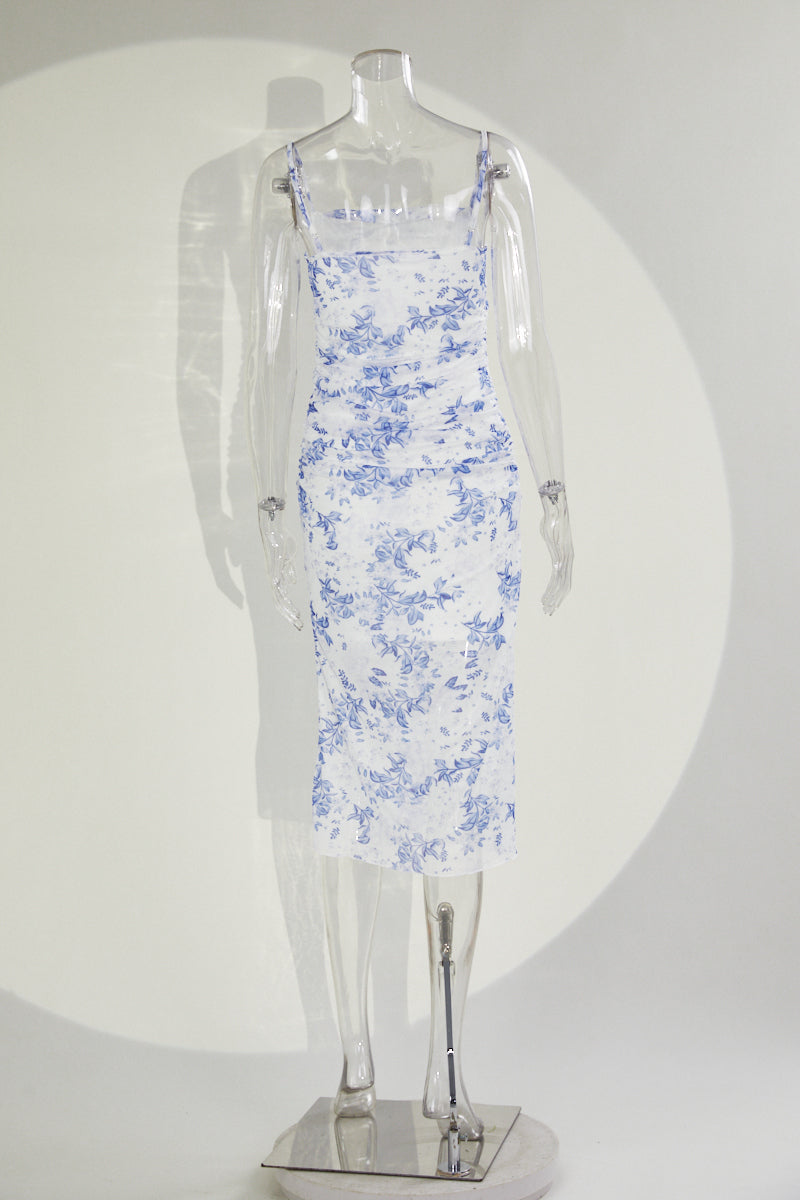 Sophisticated Garden Reverie Evening Dress – Flow Shot