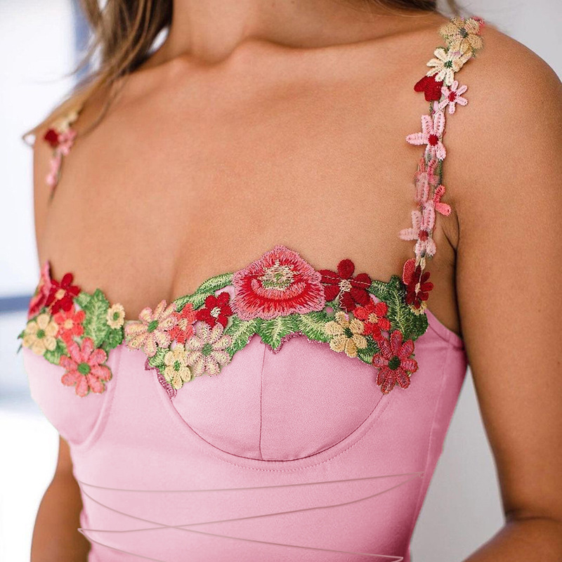 Captivating Rosa Corset- Mini Cocktail Dress – Detail View