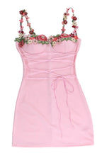 Captivating Rosa Corset- Mini Cocktail Dress – Model View