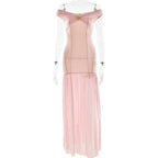 Captivating Blush Twilight Evening Dress – Flow Shot