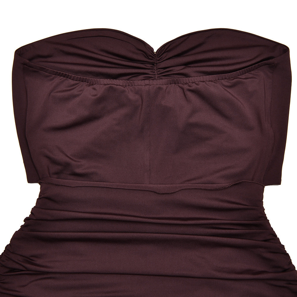 Graceful Jade Ritual Evening Dress – Texture Detail