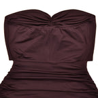 Graceful Jade Ritual Evening Dress – Texture Detail