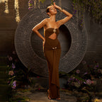 Graceful Jade Ritual Evening Dress – Full Length