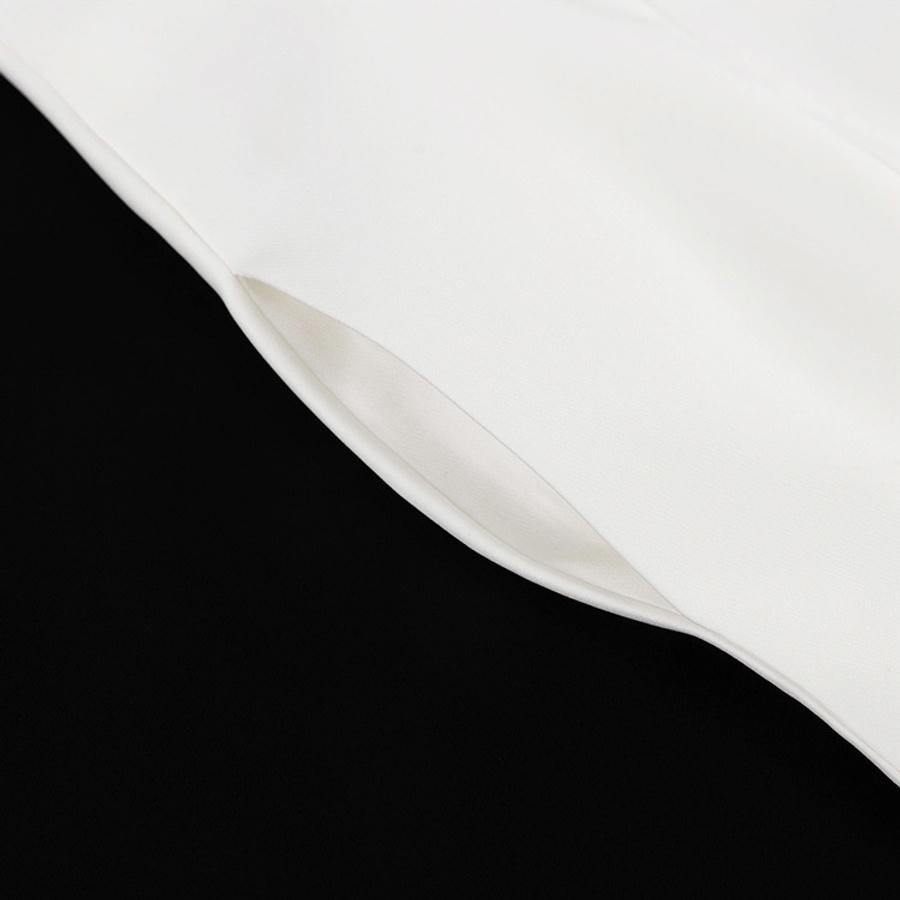White Muse Dress – Detail View | Women's Maxi Dress