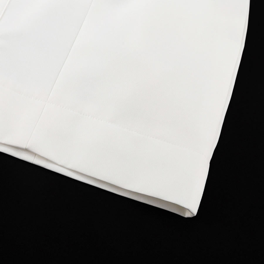 White Muse Dress – Detail View | Women's Maxi Dress
