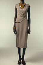 Sand Whisper Dress – Side View | Women's Maxi Dress