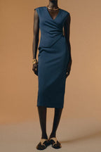 Sand Whisper Dress – Detail View | Women's Maxi Dress