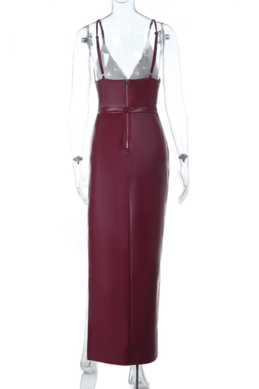 Enchanting Red Obsession Evening Dress – Texture Detail