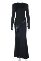 Radiant Noir Ritual Evening Dress – Silhouette