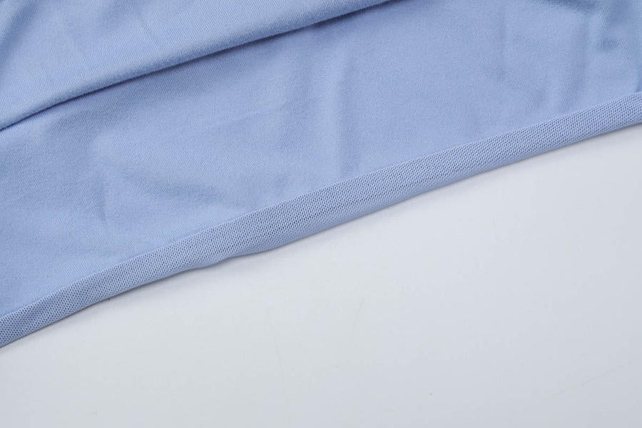 Polished Azure Escape Cocktail Dress – Worn View