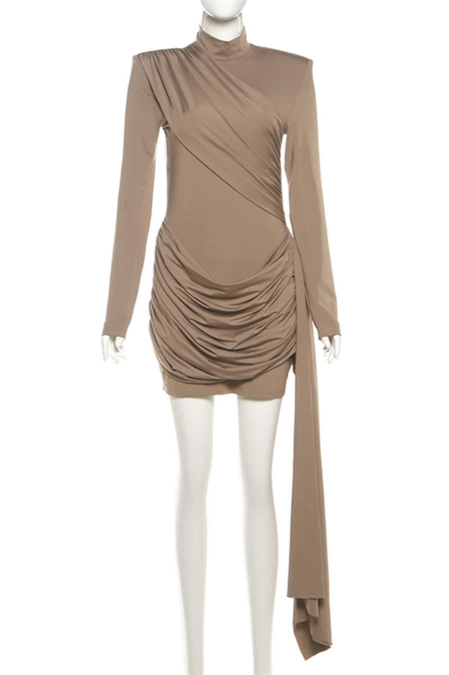 Exquisite Muted Grace Cocktail Dress – Detail View