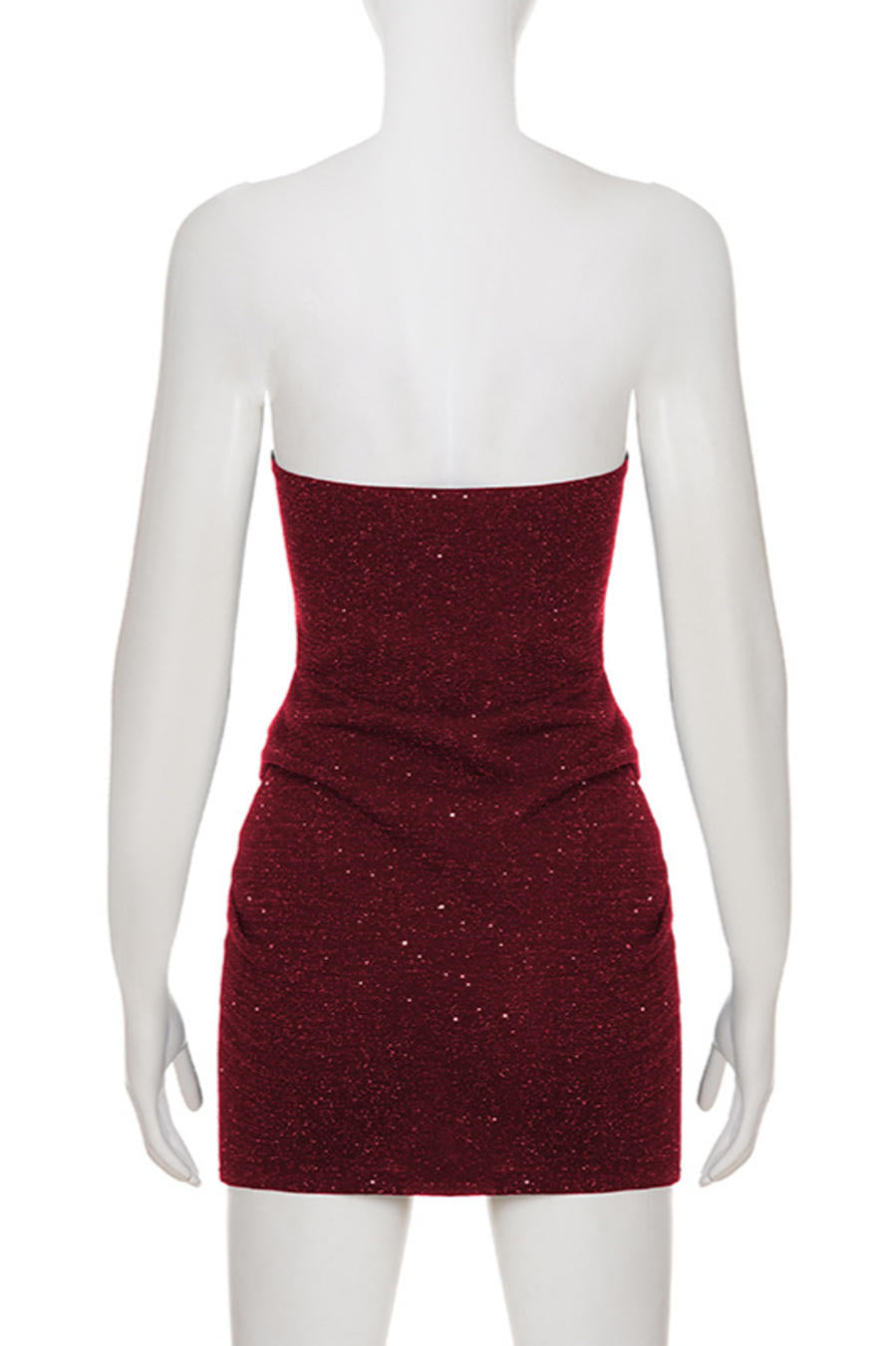 Captivating Garnet Ember Cocktail Dress – Flow Shot