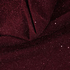 Captivating Garnet Ember Cocktail Dress – Draped Look