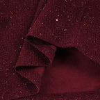 Captivating Garnet Ember Cocktail Dress – Worn View