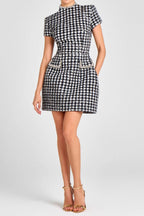 Checkline Mini – Detail View | Women's Maxi Dress