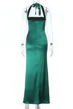 Alluring Noir Stillness Evening Dress – Editorial Shot