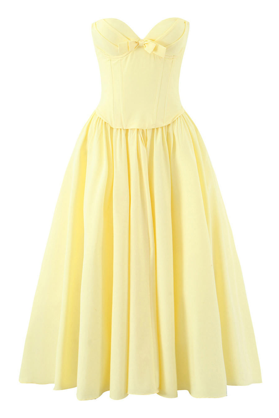 Blush Reverie Dress – Detail View | Women's Maxi Dress
