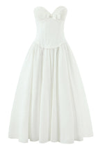 Blush Reverie Dress – Detail View | Women's Maxi Dress