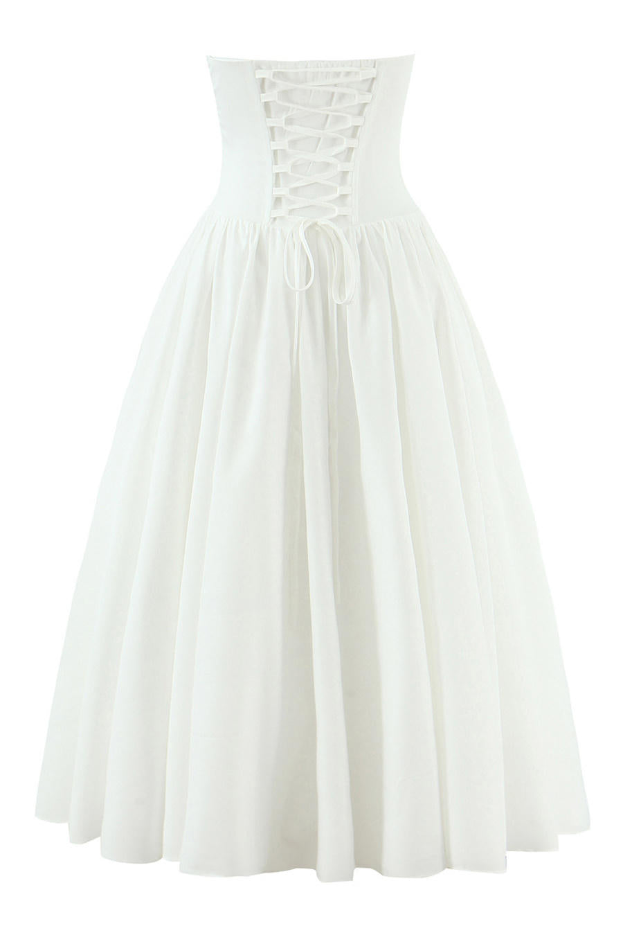 Blush Reverie Dress – Detail View | Women's Maxi Dress