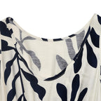 Palm Line Dress – Detail View | Women's Maxi Dress