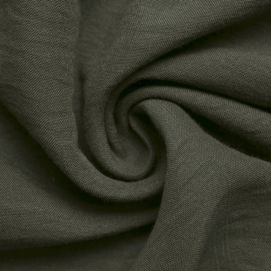 Olive Tier Dress – Detail View | Women's Maxi Dress