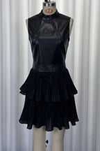 Noir Layer Mini – Detail View | Women's Maxi Dress