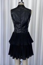 Noir Layer Mini – Detail View | Women's Maxi Dress