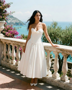 Blush Reverie Dress – Detail View | Women's Maxi Dress