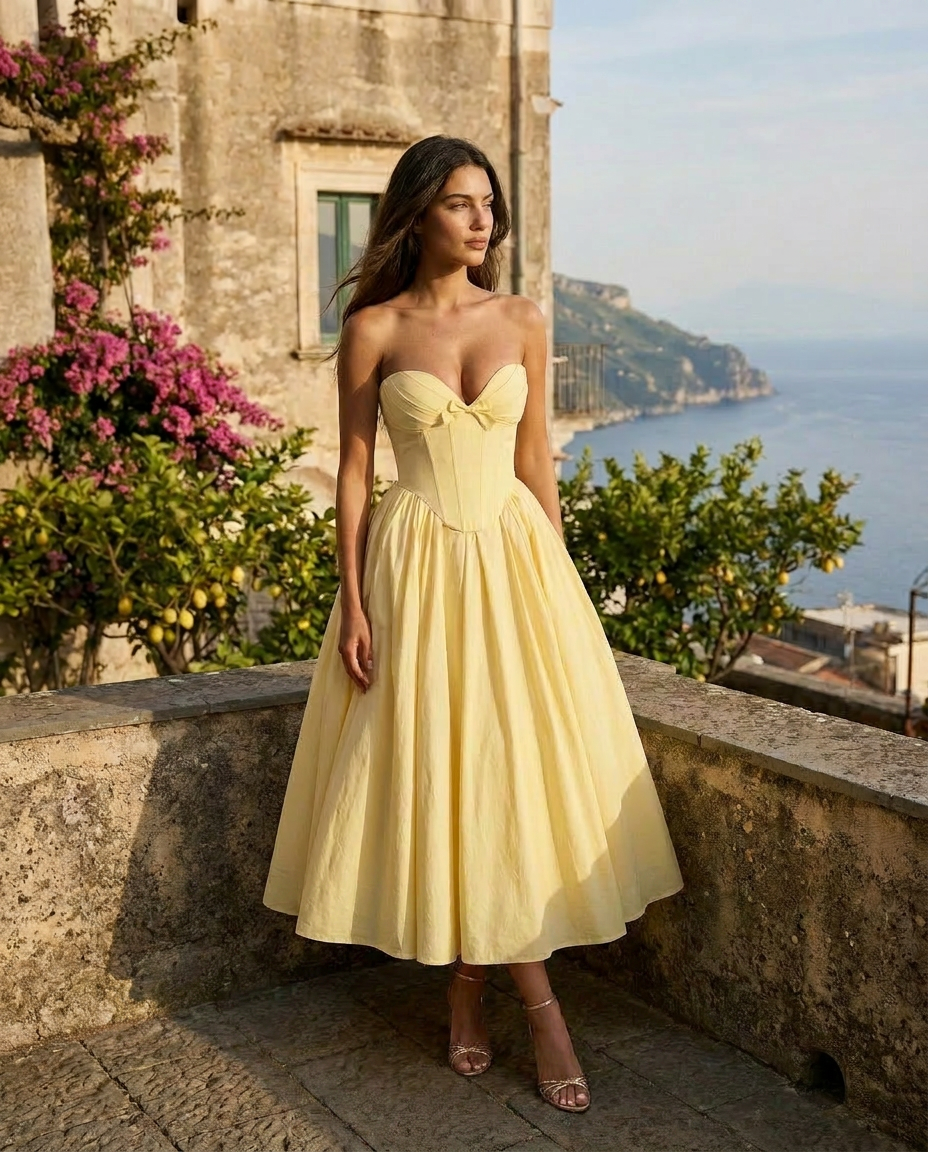Blush Reverie Dress – Detail View | Women's Maxi Dress