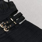 Stunning Noir Mirage Evening Dress – Editorial Shot