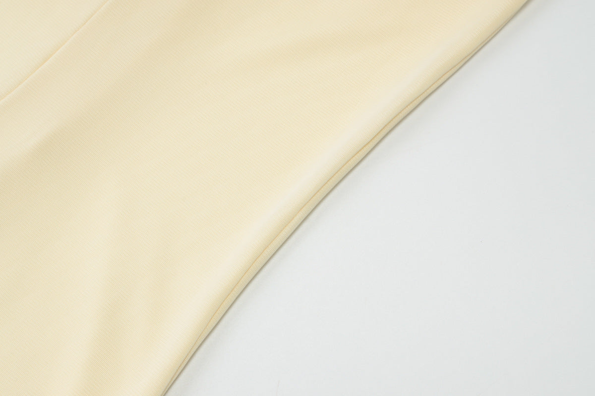 Graceful Soleil Soirée Evening Dress – Model View