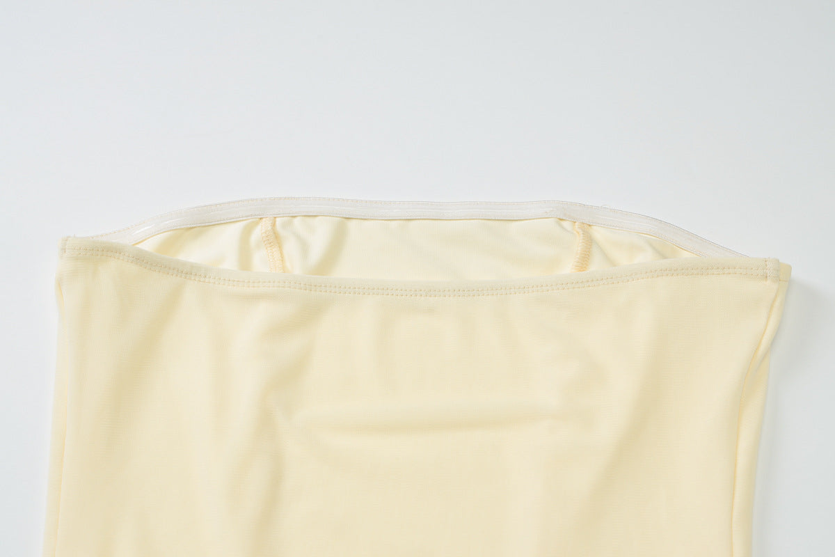 Graceful Soleil Soirée Evening Dress – Studio View